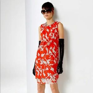 Diane Von Furstenberg ruched dress NWT